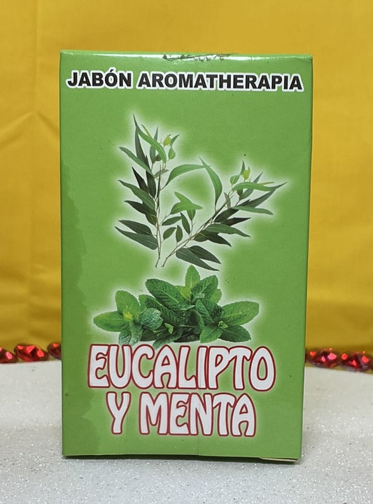 Eucalyptus and Mint Soap / Eucalipto y Menta Jabon