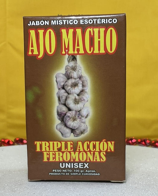 Male Garlic Soap / Ajo Macho Jabon