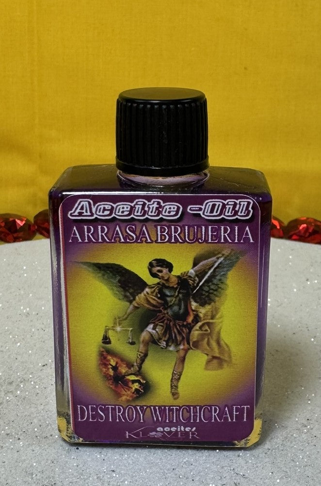 Destroy Witchcraft Oil / Arrasa Brujaria Aceite