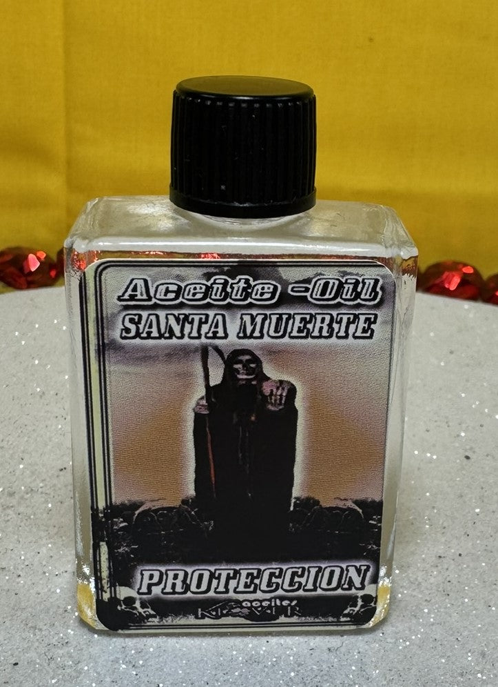 Holy Death Protection Oil / Santa Muerte Proteccion Aceite